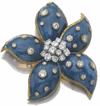 Enamel jewellery